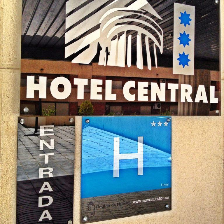 Hotel Central Caravaca Caravaca De La Cruz Eksteriør bilde